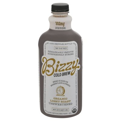 OG2 Bizzy Coffee Coffee Cold Brew Light Roast 6/48 FZ [UNFI #66696]