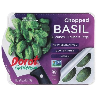 Dorot Chopped Basil 16/2.5 OZ [UNFI #76172]