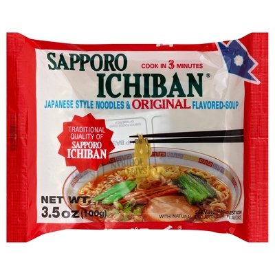 Sapporo Ichi Noodles Original 24/3.5 OZ [UNFI #87087]