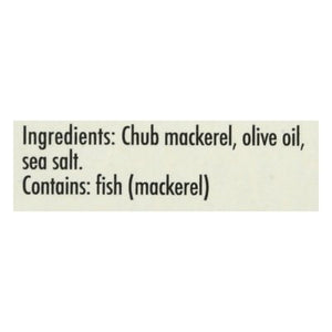 Coles Mackerel In Olive Oil 10/4.4 Oz [UNFI #31124]