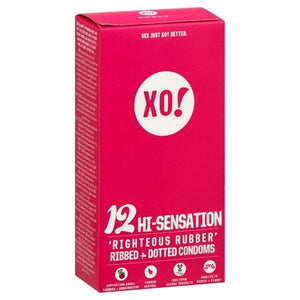 Xo Condoms Hi-Sensation 8/12 CT [UNFI #67213]