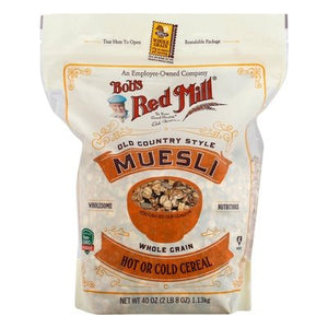 Bobs Red Mill Old Cntry Style Muesli Crl 4/40 OZ [UNFI #77738]