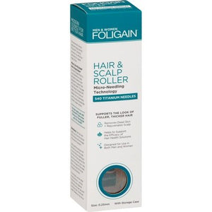 Foligain Hair Scalp Roller Micro Needle 1 Ct [UNFI #39138]