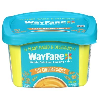 Wayfare Cheddar Sauce Dairy Free 6/12 Oz [UNFI #34030]