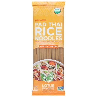 OG1 Lotus Foods Brwn Pad Thai Rice Noodles 8/8 OZ [UNFI #03853]