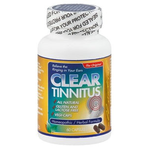 Clear Prod Tinnitus Hrbl Frmla 60 CAP [UNFI #50190] T