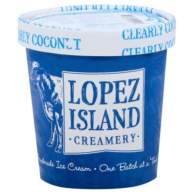 Lopez Coconut Ice Cream 6/1 PINT [UNFI #53448]