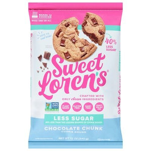 Sweet Loren`S Chocolate Chunk Cookie Dough 6/12 Oz [UNFI #70192]