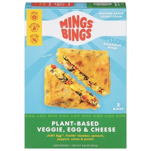 Mings Bings Plant Based Veggie Egg Cheese 6/8.8 Oz [UNFI #36239]