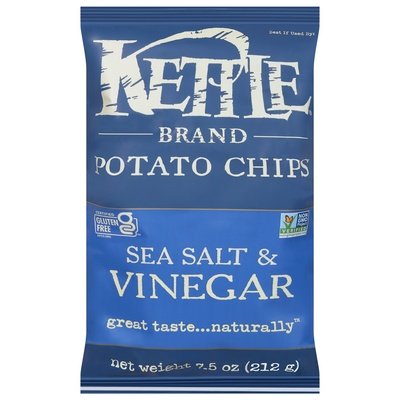 Kettle Brand Sea Salt And Vinegar 12/7.5 Oz [UNFI #25145]