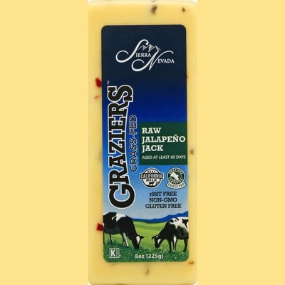 Graziers Jalapeno Jack Raw Milk 12/8 Oz [Peterson #08862]