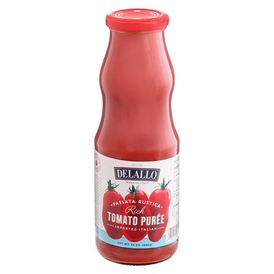 Delallo Rich Tomato Puree 6/24 Oz [UNFI #85209]