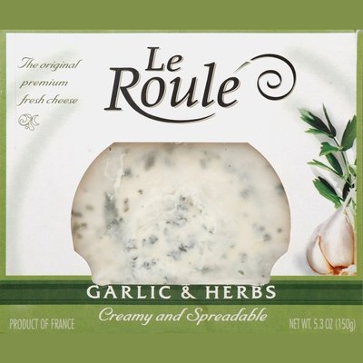 Rians-French Le Roule Slice Garlic Herb 12/5.3 Oz [Peterson #23226]