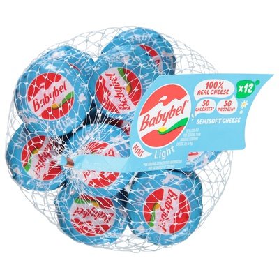 Babybel Cheese Mini Babybel Light 12Ct 12/8.5 Oz [UNFI #17754]