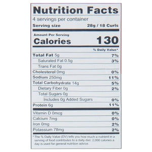 OG3 Lesser Evil Egg Wht No Cheese Cheesiness 9/4 Oz [UNFI #85697]