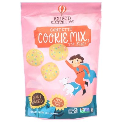 Raised Gluten Free Cookie Mix Confetti 6/11 Oz [UNFI #27992]