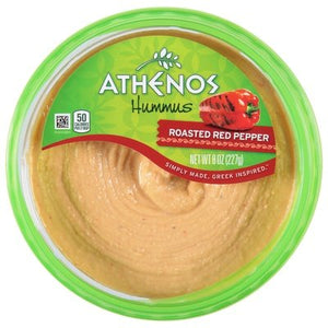 Athenos Hummus Roasted Red Pepper 12/8 Oz [Peterson #31292]