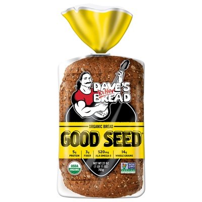 OG2 Daves Killer Good Seed Bread 8/27 OZ [UNFI #38401]