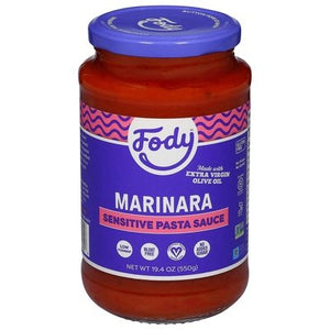 Fody Low Fodmap Marinara Sauce 6/19.4 OZ [UNFI #21107]