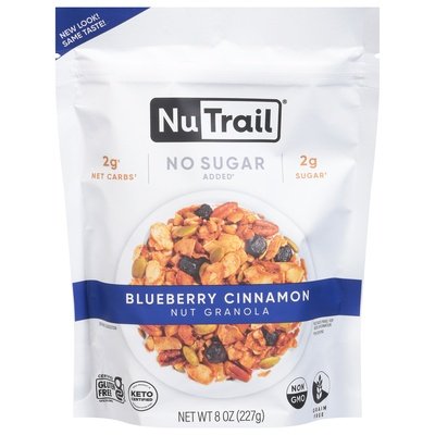 Nutrail Blueberry Cinnamon,Keto 6/8 Oz [UNFI #99679]