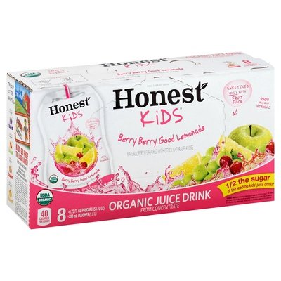 OG2 Honest Kids Berry Good Lemnde 4/8/6.75 OZ [UNFI #29533]