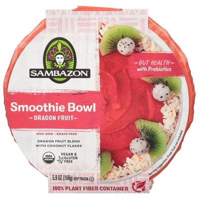 OG2 Sambazon Dragon Fruit Smoothie Bowls 8/5.9 OZ [UNFI #01737]