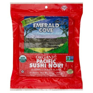 OG2 Emrld Cove Koshr Sush NoriSheets 4/50 SHT [UNFI #36581]