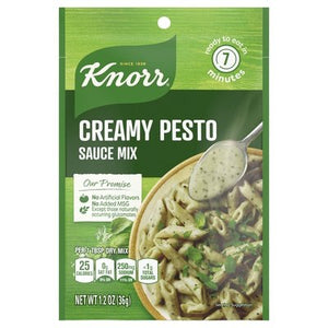 Knorr Creamy Pesto Pasta Sauce 12/1.2 Oz [UNFI #58185]