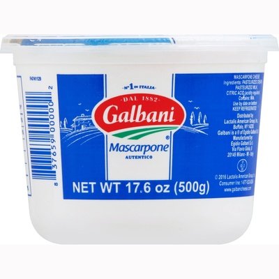 Galbani Mascarpone Ital 500G 24/17.60 Oz [Peterson #21446]
