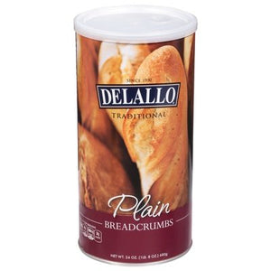 Delallo Brd Crmbs Plain 12/24 OZ [UNFI #72611]