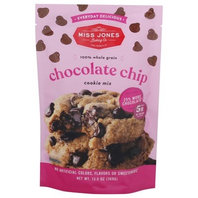 Miss Jones Baking Co Chocolate Chip Cookie 6/13 OZ   [UNFI #38910]