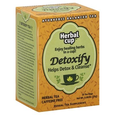 Herbal Cup Tea Detoxify 6/16 Bag [UNFI #15650]