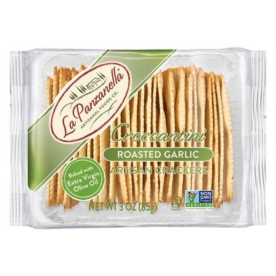 La Panzanella Croccantini Mini Roasted Garli 12/3 Oz [Peterson #24930]