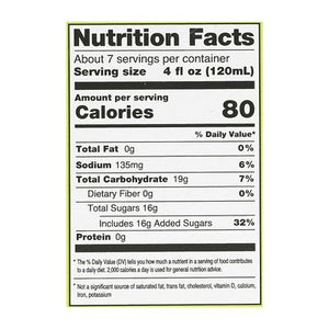 Q Drinks Margarita Mix 6/4/7.5 Z [UNFI #18869]