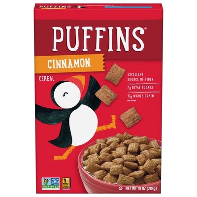 Bb Cinnamon Puffins 12/10 OZ [UNFI #52728]