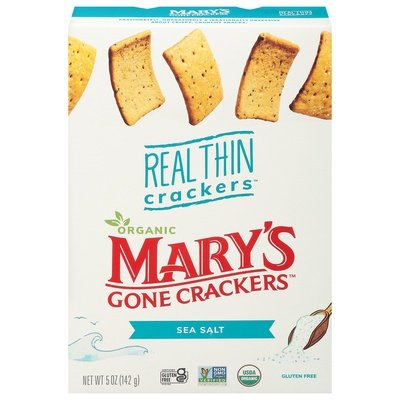 OG2 Marys Gone Crackers Thin Sea Salt 6/5 OZ [UNFI #20150]