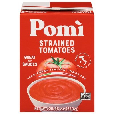 Pomi Strained Tomatoes   12/26.46Z [UNFI #43130]