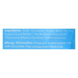 Undercover Chocolate Dark Chocolate Sea Salt 12/3 Oz [UNFI #74037]