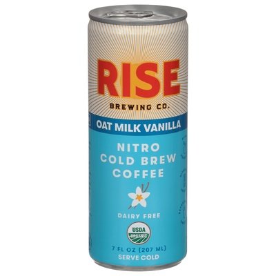 OG2 Rise Brewing Co. Nitro Oat Milk Van Cld Brew 12/7 OZ [UNFI #28255]