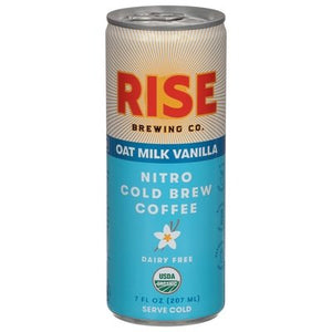 OG2 Rise Brewing Co. Nitro Oat Milk Van Cld Brew 12/7 OZ [UNFI #28255]