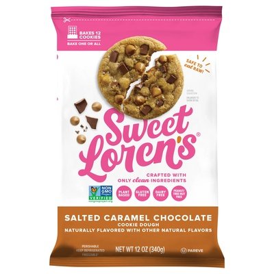 Sweet Lorens Sltd Caramel Choc Cookie Dgh 6/12 Oz [UNFI #24447]