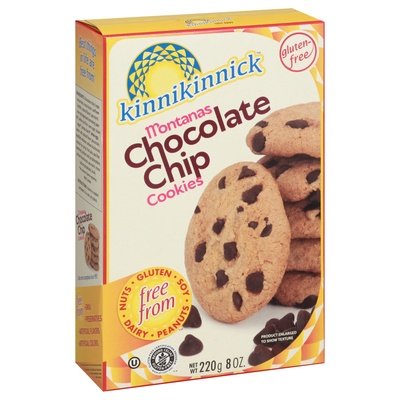 Kinnikinnick Montanas Choc Chip Cookie 6/8 OZ [UNFI #47715]