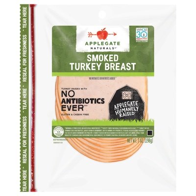 Af Sliced Smoked Turkey 12/7 OZ [UNFI #14171]