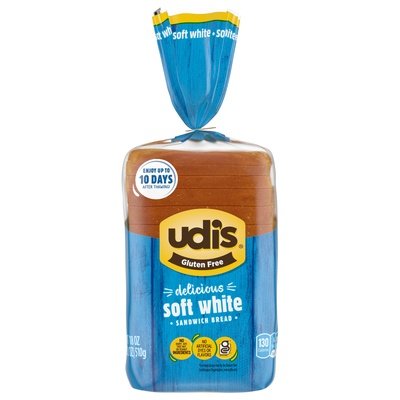 Udi Delics Sft Wht Bread 6/18 OZ [UNFI #40846]