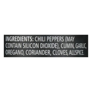 Frontier Nat Prod Co-Op Chili Powder, No Salt 1.76 Oz [UNFI #69660]