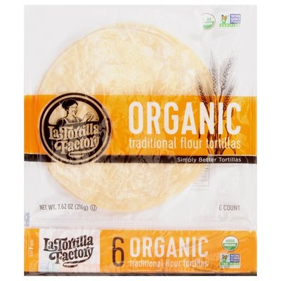 OG2 La Tortilla Traditnl Flour Tortilla 10/7.62 OZ [UNFI #81014]