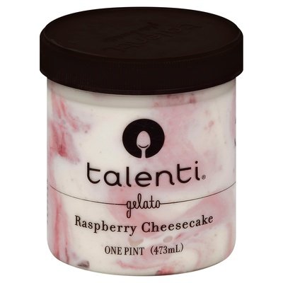 Talenti Gelato E Sorbetto Raspberry Cheesecake 8/16 Oz [UNFI #11588]