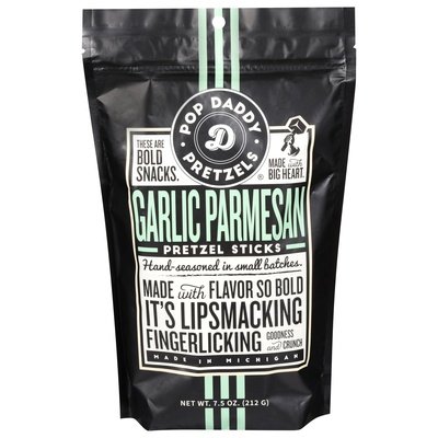 Pop Daddy Garlic Parmesan 12/7.5 Oz [UNFI #04290]