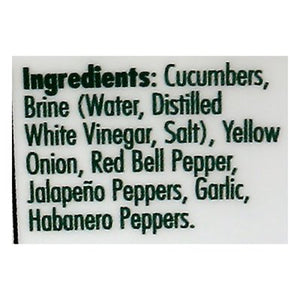 Grillo`S Pickles Medium Thick & Chunky 6/14 OZ [UNFI #58450]