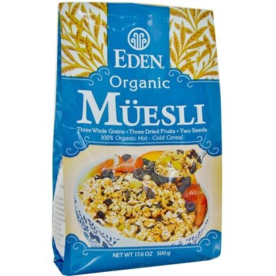 Eden Foods Original Muesli 6/17.6 Oz [UNFI #35256]